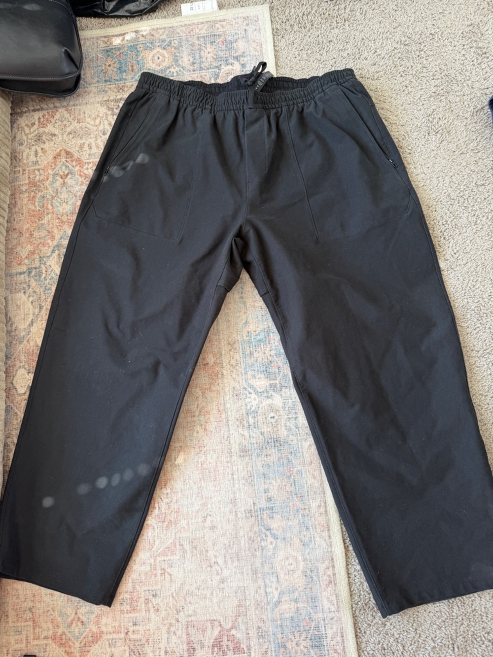 lululemon athletica Black Slim Relaxed Jogger Pants